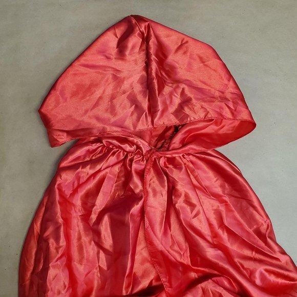 Seasons Cape Costume OS Red - Picture 2 of 5